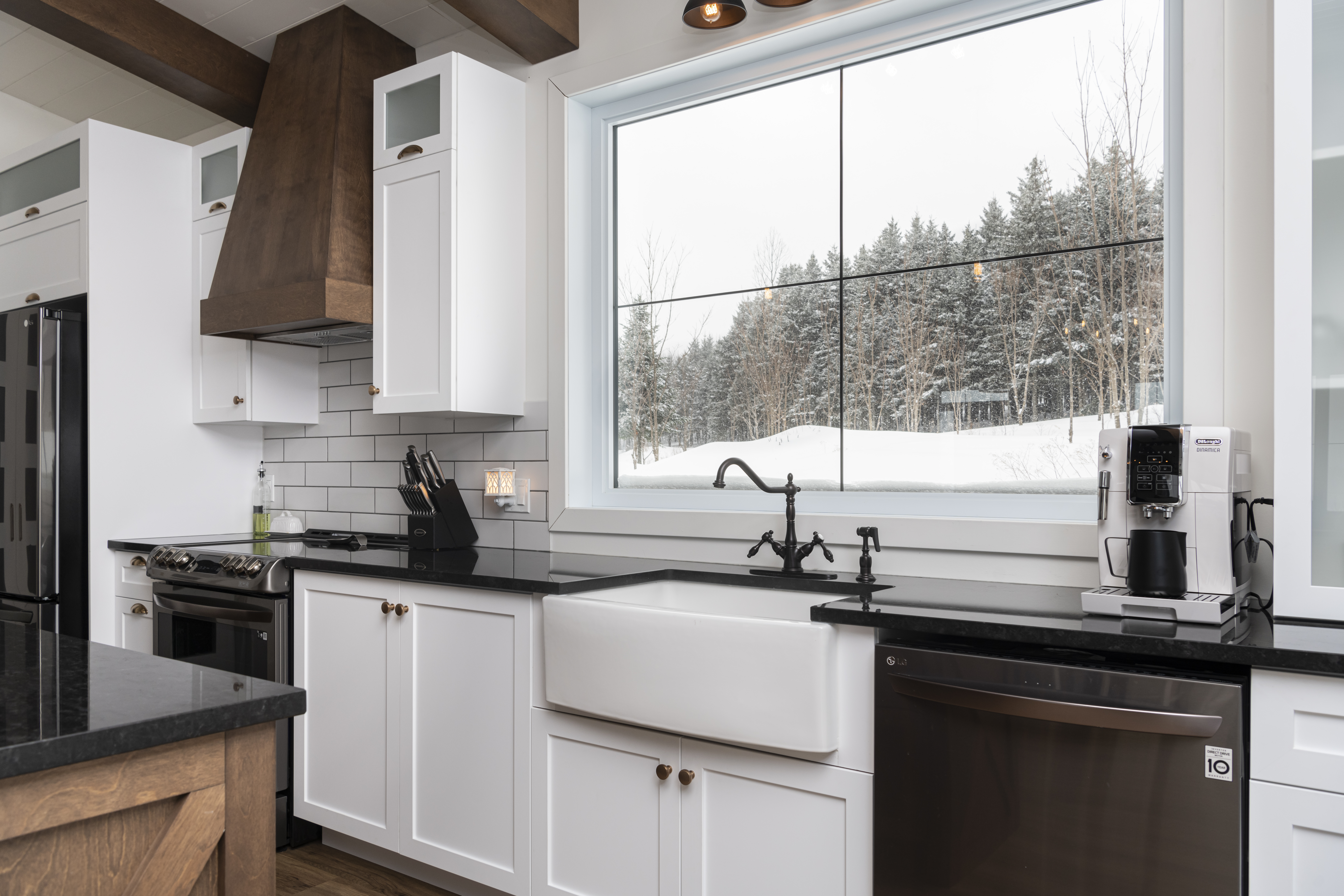 PROJET CROTEAU — Construction d'une maison dans un style farmhouse à Saint-Fortunat