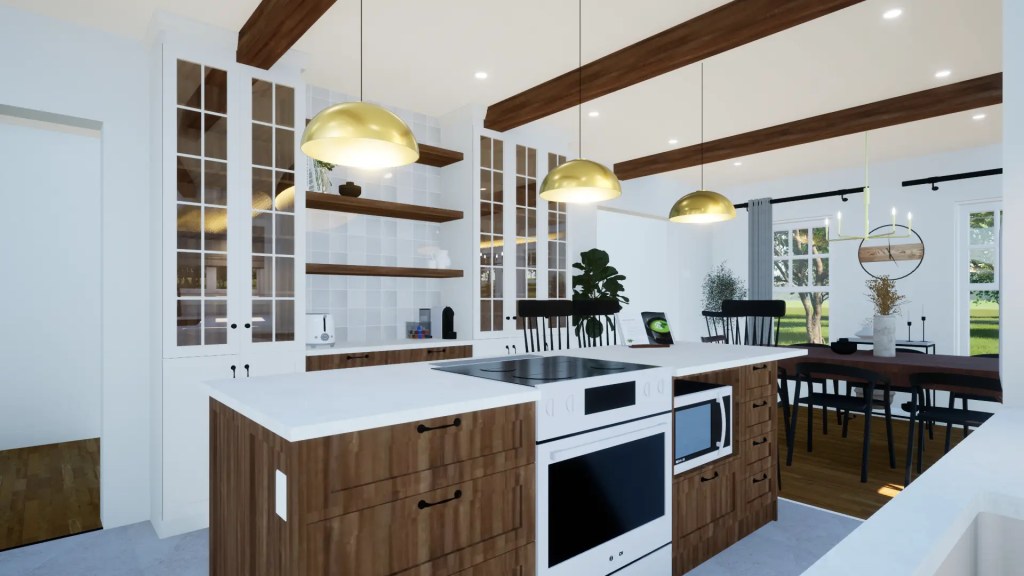 Élévation Studio Design, Designer d'intérieur à theford mines - modélisation 3D avec rendu photo réaliste