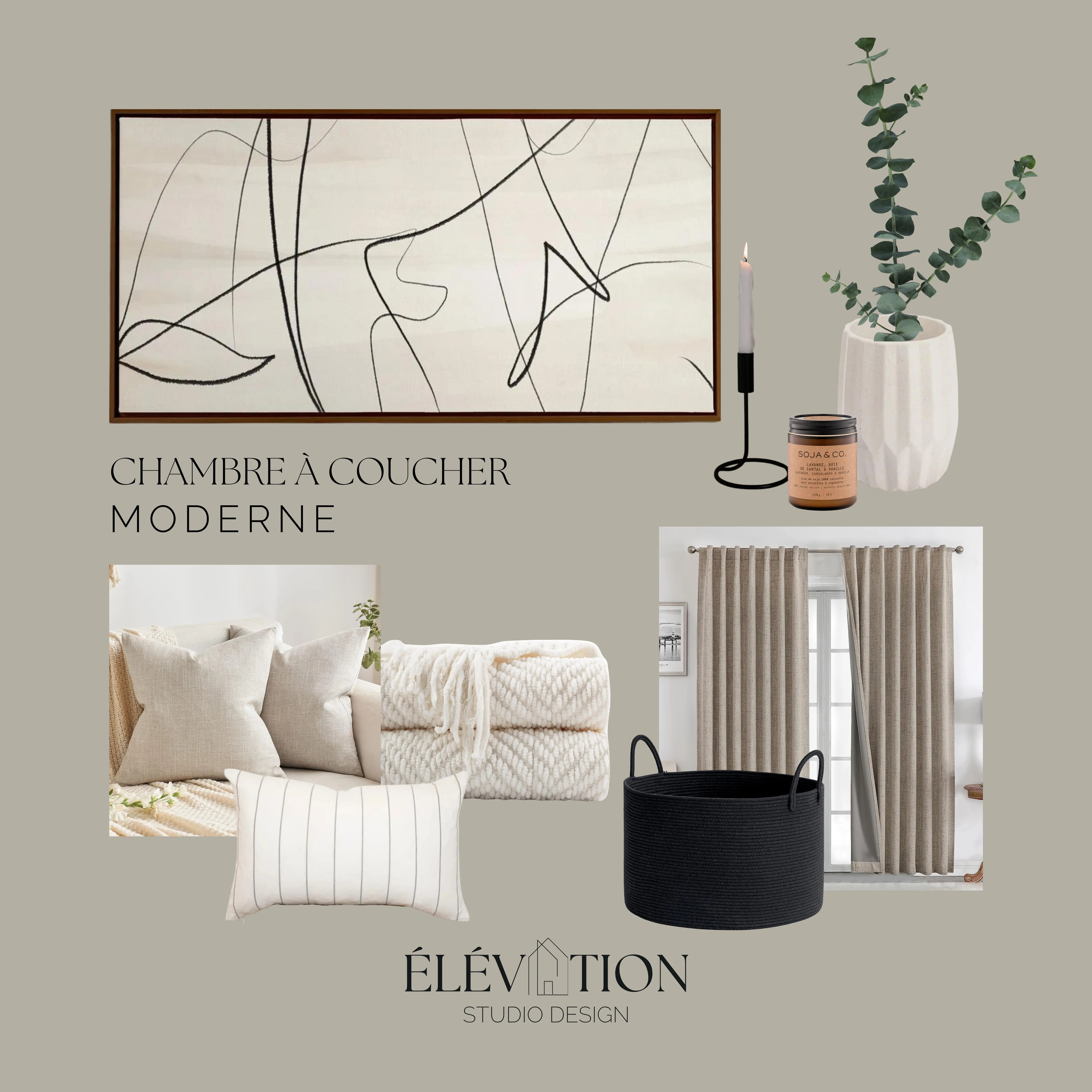 decoratrice interieur québec, designer d'intérieur trois-rivières, designer interieur sherbrooke, design interieur lévis, decorateur interieur thetford mines, designer intérieur saint-augustin, designer interieur st georges, decorateur interieur, decorateur val-bélair, decoration interieur bécancour,architecture interieur victoriaville, design interieur québec,design, cuisine, maison, designer commercial, salle de bain, agrandissement, sous-sol, maison, 3d, designer commercial québec, designer thetford mines, designer nicolet, decoration saint-nicolas, decoration thetford mines, decoration québec, home staging Design intérieur moderne pour chambre à coucher - Élévation Studio Design, experts en design intérieur, crée des chambres modernes élégantes et fonctionnelles au Québec.