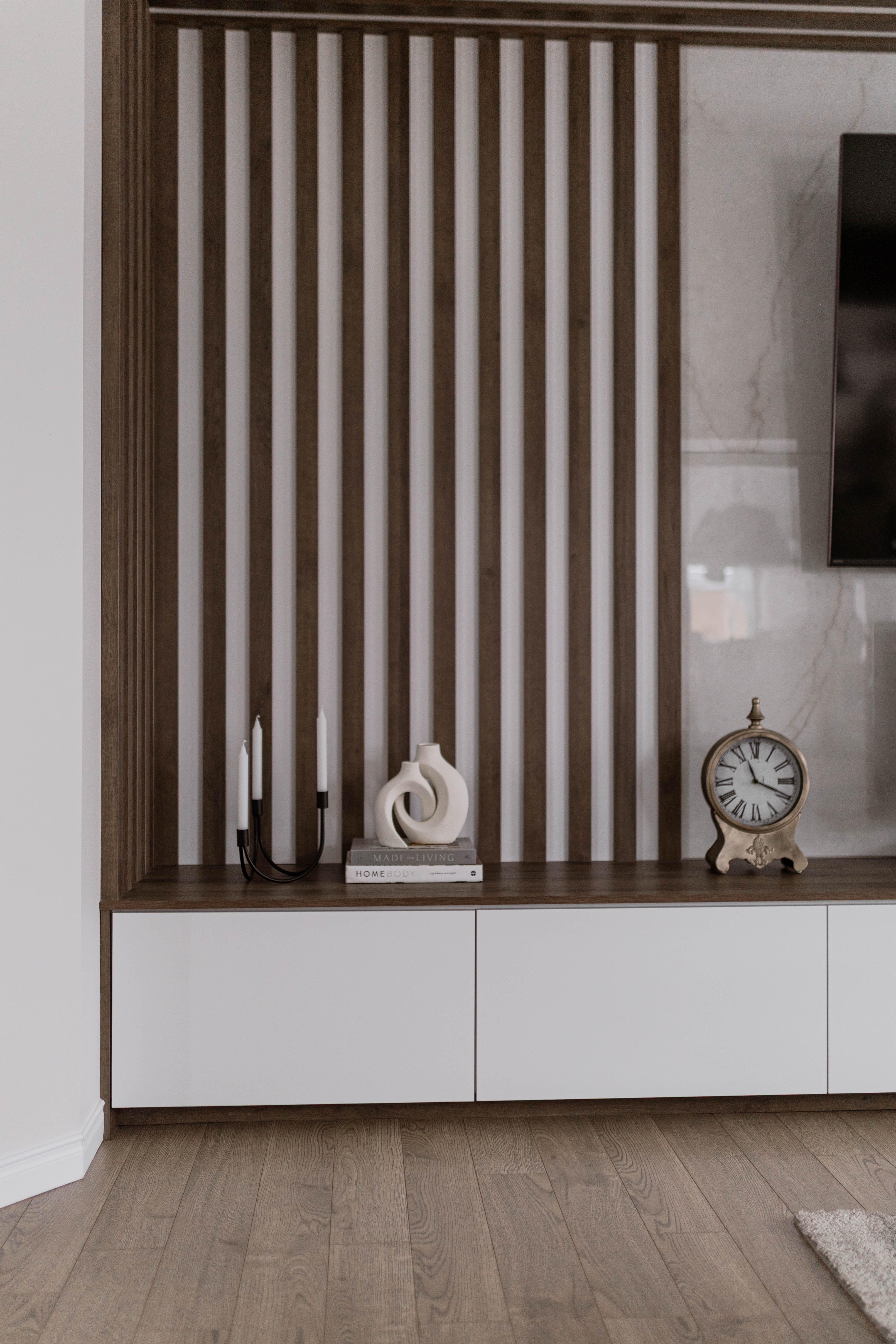 Mobilier sur mesure de salon | Mobilier multimédias sur mesure | Ébénisterie meuble de salon | décoratrice et designer d'intérieur à Thetford Mines, Élévation Studio Design